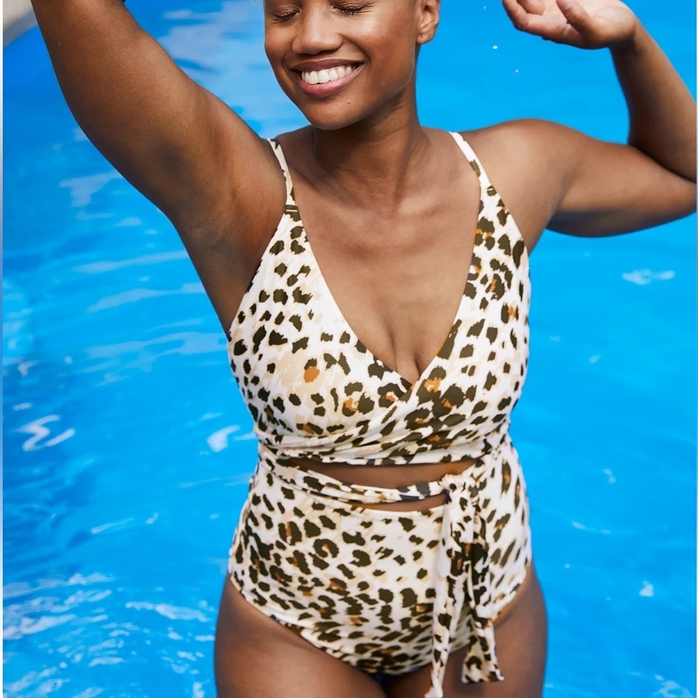 Leopard Print Women's Swimsuit